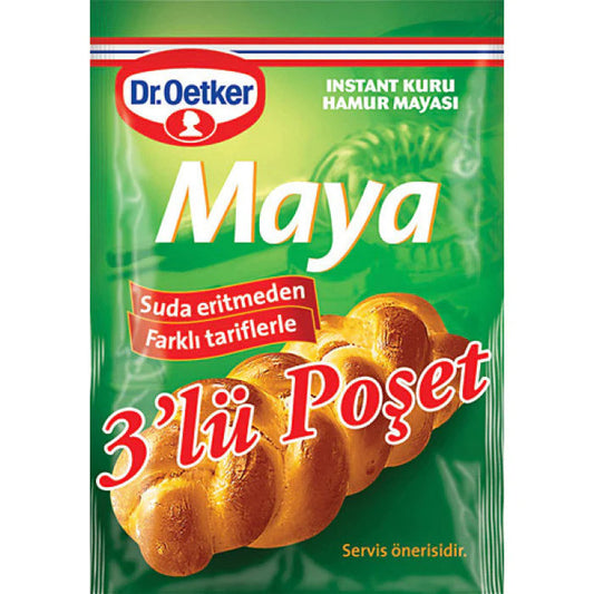 O1A DR.OETKER Instant Yeast / Maya 3 Packs 1cs/30pcs