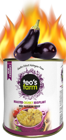 K- TEO'S ROASTED CHUNKY EGGPLANT 6XA10 - MM00100