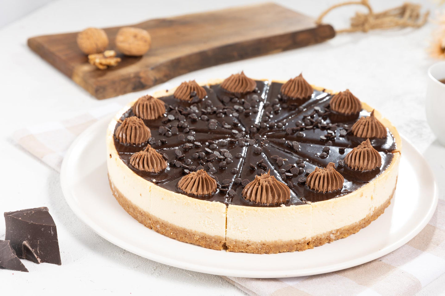 L'Amour de Paris Chocolate Cheesecake 10" 4lb/1800g 1X4 - 901806