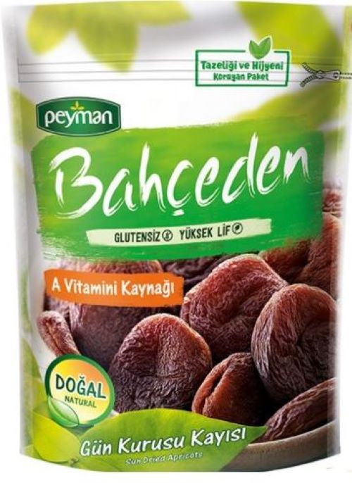 Peyman Bahceden Sun Dried Apricot 150gr X 12 - PYM004