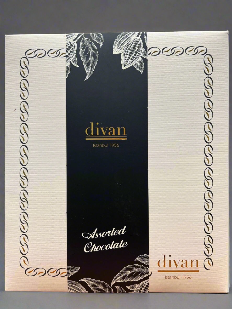 Divan Special Assorted, White Chocolate Box, 19.6oz (555g) x 12pcs - 7015132