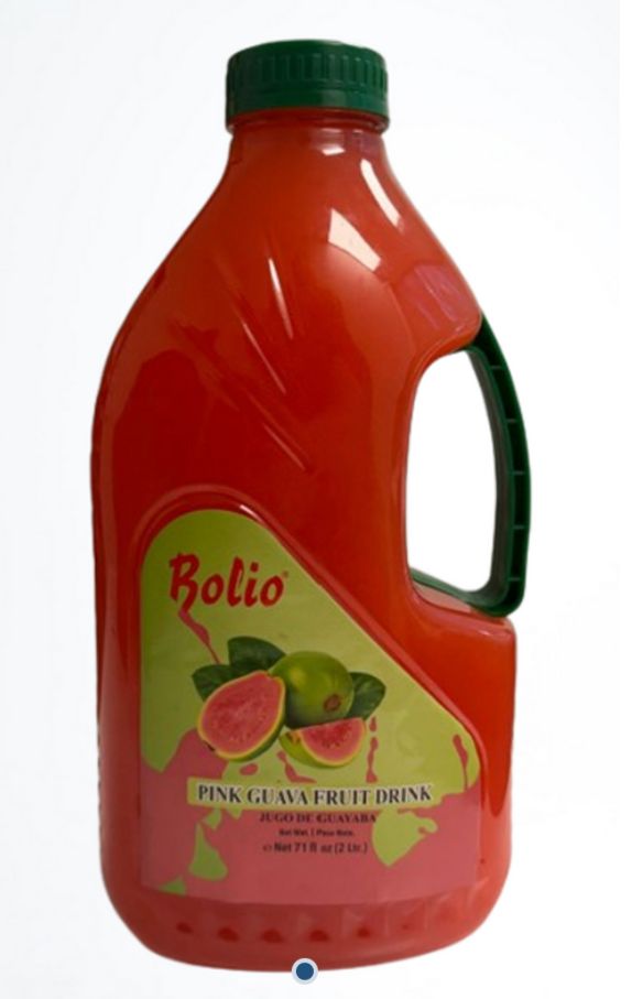 Bolio Pink Guava Fruit Drink 71 fl oz (2 L) x 6 pcs