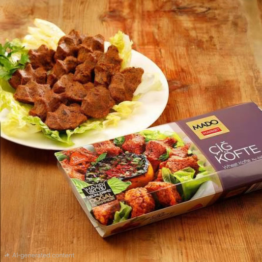 Mado Vegan Meatballs (Cig Kofte) 300g X 9
