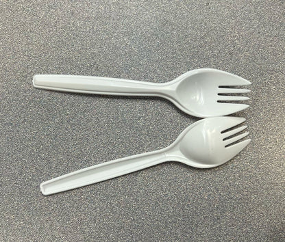 Medium Weight Spork Fork 1000pcs