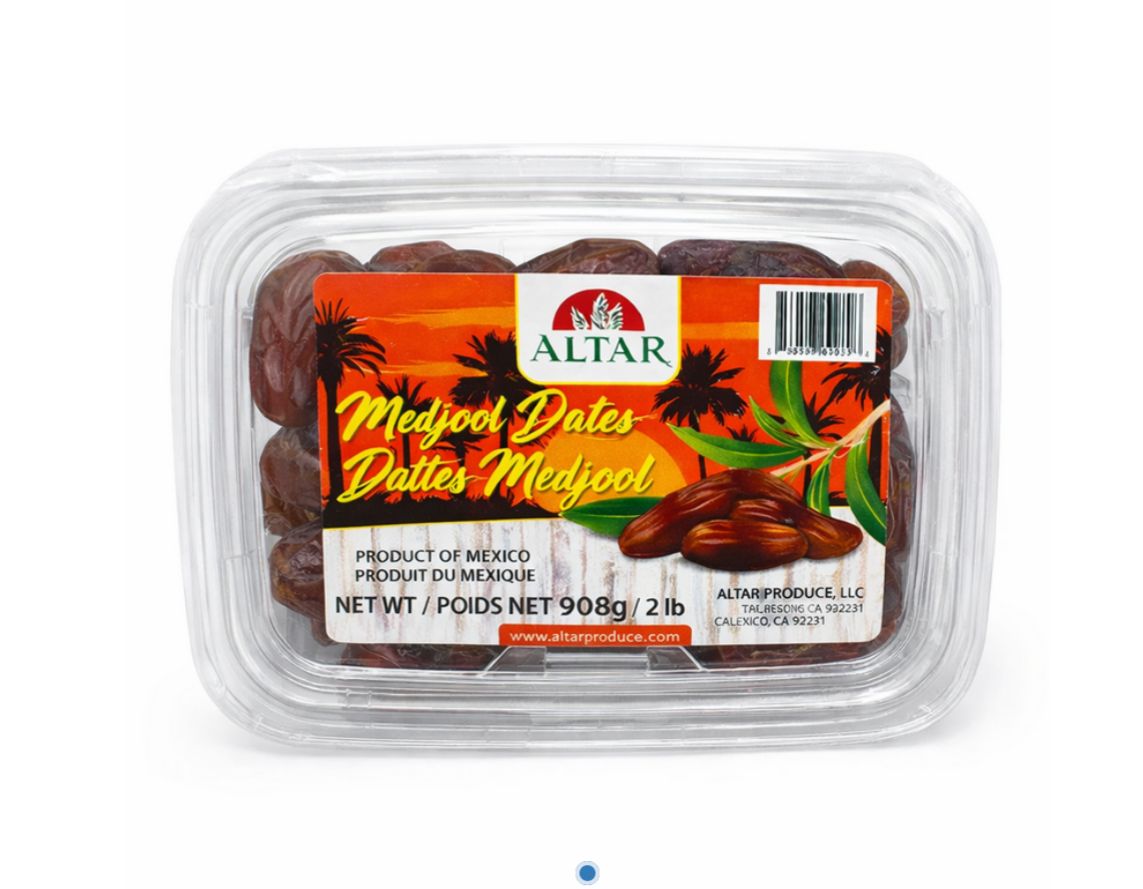 Altar Medjool Dates (CA-Hurma) 2 lb (908 g) x 4 pcs