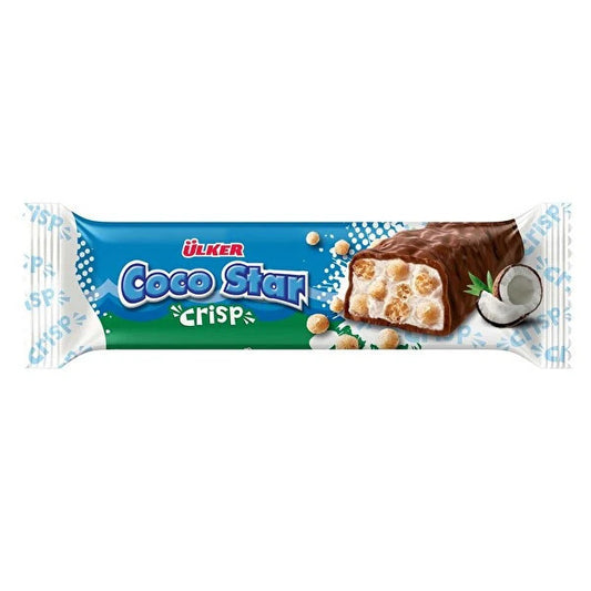 ULKER Cocostar Crisp 20g  1cs/24pc/6box 144pcs