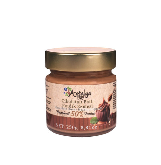 AZ5 ANTALYA Cholate Honey Hazelnut Paste 250g 1cs/12pcs
