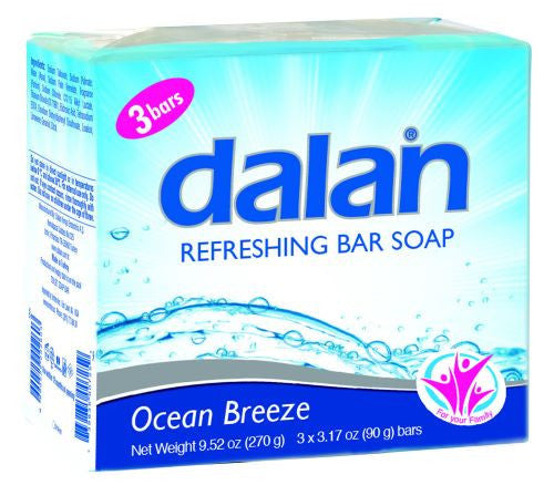 Dalan "Ocean Breeze" A-B Soap 3.2 oz. X 3 24/cs (B) - DN60211