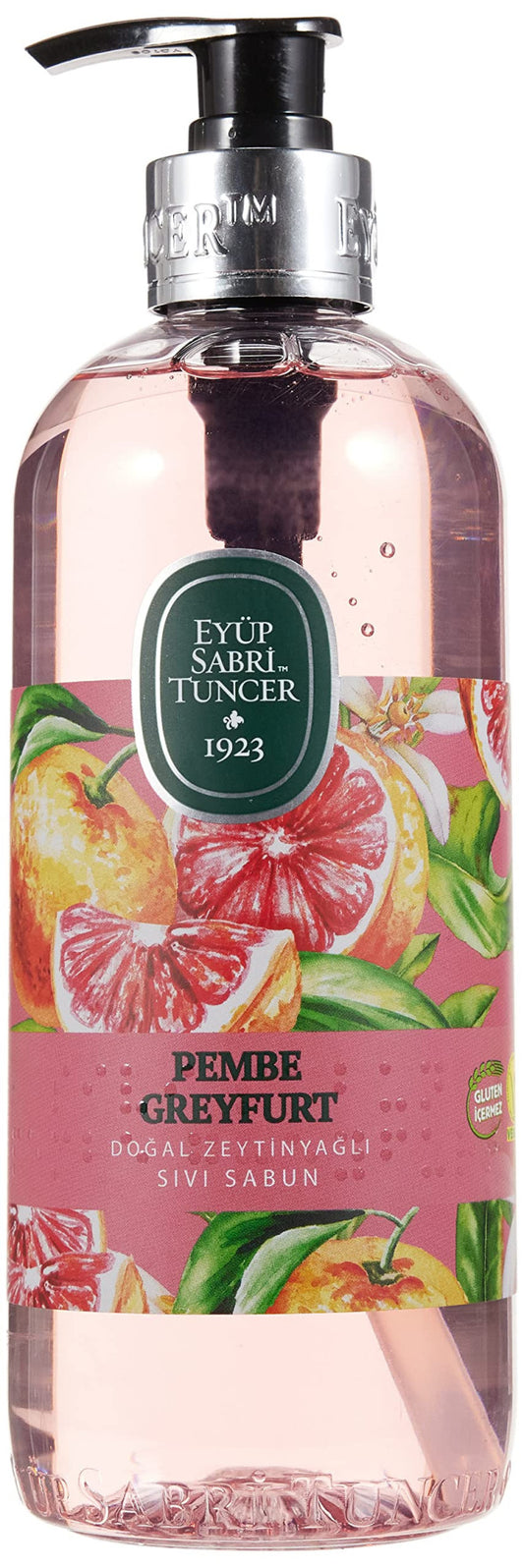E6 Eyup Sabri T. Olive Oil Liquid Soap Pink Grapefruit Pet 500ml 1cs/12pcs