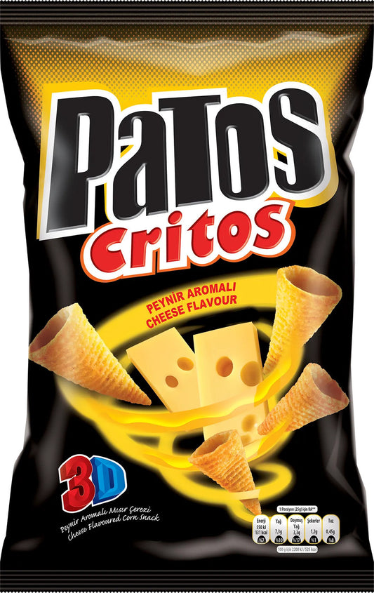 PATOS Critos Cheese Flavor Chips 100g 1cs/24pcs
