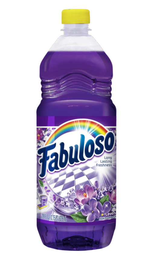 Fabuloso All Purpose Cleaner -  Lavender 28 OZ x 12pcs - FAB04