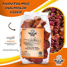YORUK ANA Dried Red Pepper / Kurutulmus Biber 15pc 1cs/20pcs