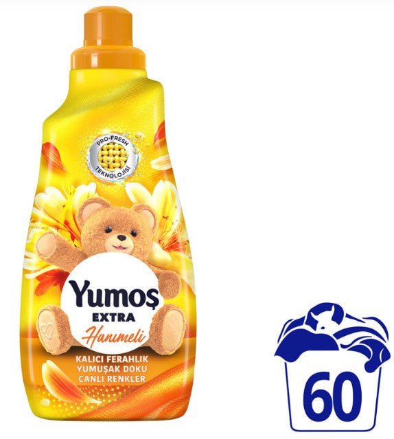 Yumos Extra Fabric Softener 49 fl oz (1.44 L) -Han∆í¬±meli ‚àö√≥ 9 pcs