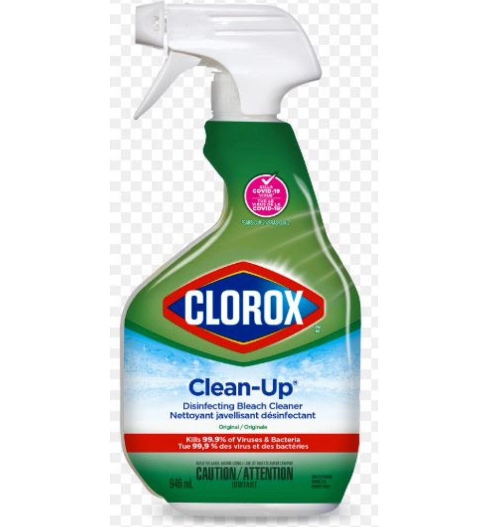 CLOROX CLEAN-UP SPRAY 12/946ML || MADE IN USA - CLX01