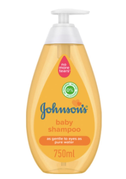 JOHNSON`S BABY SHMP CLASSIC W/PUMP 750ML X 12 - JJ07