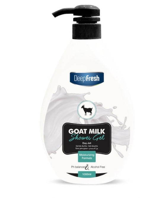 DEEPFRESH SHOWER GEL || 34 OZ x 12 || GOAT MILK - DF05