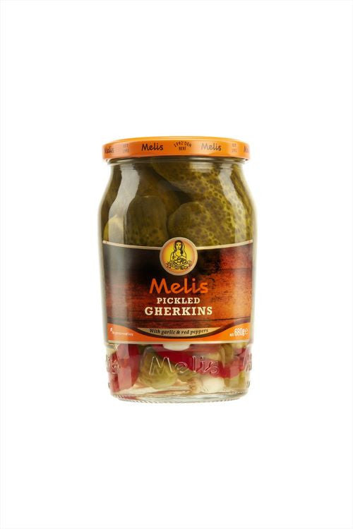 K - MELIS PICKLED GHERKINS 720 ML (24.3 FL OZ) X 12 - MLS122