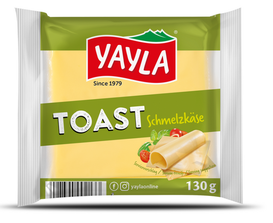 YAYLA TOAST CHEESE 4.6 OZ (130G) X 12PCS - YAY07