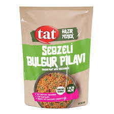 T6 TAT Bulgur Pilaf with Vegetables/ Sebzeli Bulgur Pilavi 250cc 1cs/12pcs