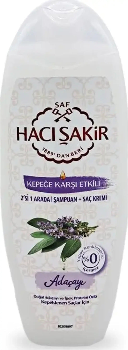 H02 HACI SAKIR Adacayi - 2in 500ml Shampoo 1cs/12pcs