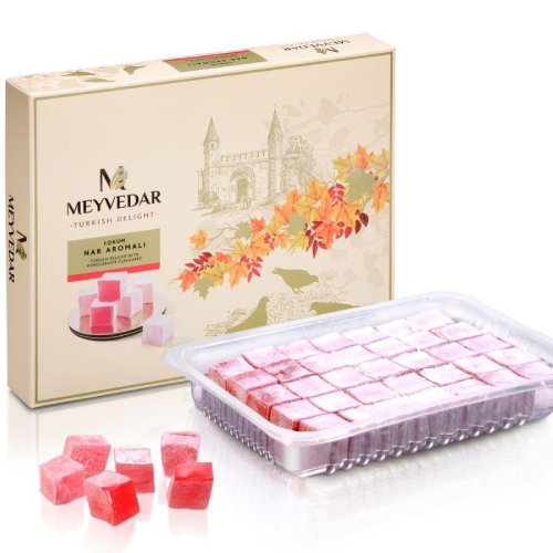 MALATYA PAZARI Pomegranate Turkish Delight 400g 1cs/12pcs