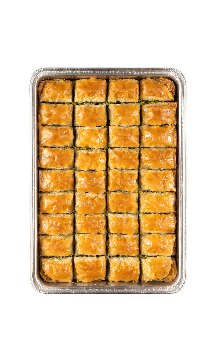 Hamido Classic Pistachio Baklava Tray 36 Slices X 6pcs
