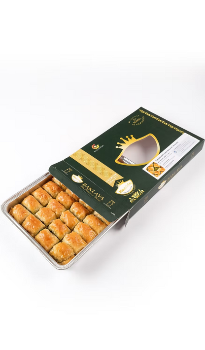 Hamido Classic Pistachio Baklava Tray 36 Slices X 6pcs