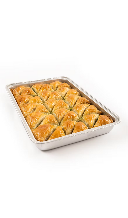 Hamido Sugar-Free (Stevia) Pistachio Baklava Tray 32 pieces