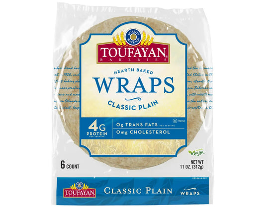 A3 TF Plain 9" Small Wraps  1cs/16packs
