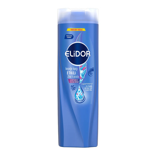 ELIDOR  Against Dandruff - Kepege Karsi 400ml Shampoo 1cs/18pcs