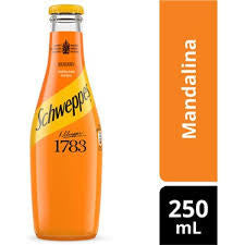Schweppes Mandarin Soda Glass 250Ml  1Cs/24Pcs