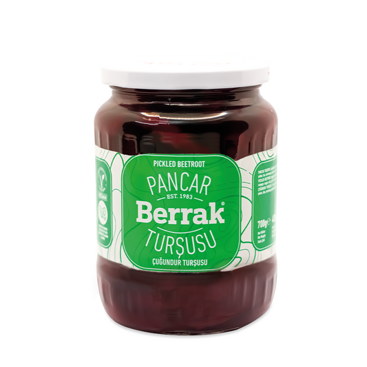 BERRAK Red Beet Pickles/Pancar Tursusu 720ml 1cs/12pcs