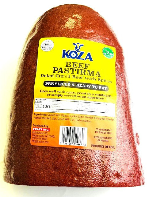 A1 KOZA Beef Lean Bastirma Whole 1Lb