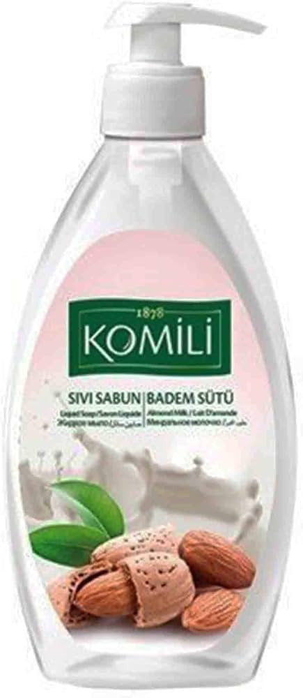 K2 KOMILI Liquid Soap Almond Milk 400ml 1cs/12pcs