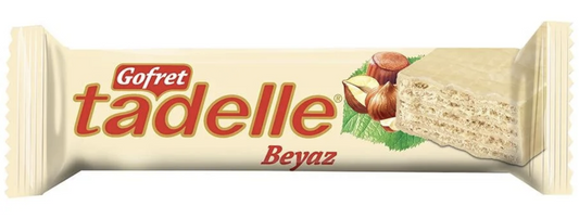 W1 TADELLE Hazelnut Cream Wafer White Choc 35g  1cs24pcs