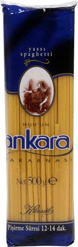 ANKARA Spagette Linguine Paste - Makarna 500g 1cs/20pcs