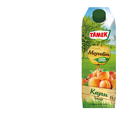 TAMEK Prizma Apricot Drink 1 Lt Tetra 1cs/12pcs