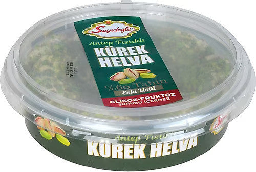 S2 SEYIDOGLU Pistachio Tahini Kurek Halva / Fistikli 400g 1cs/10pcs