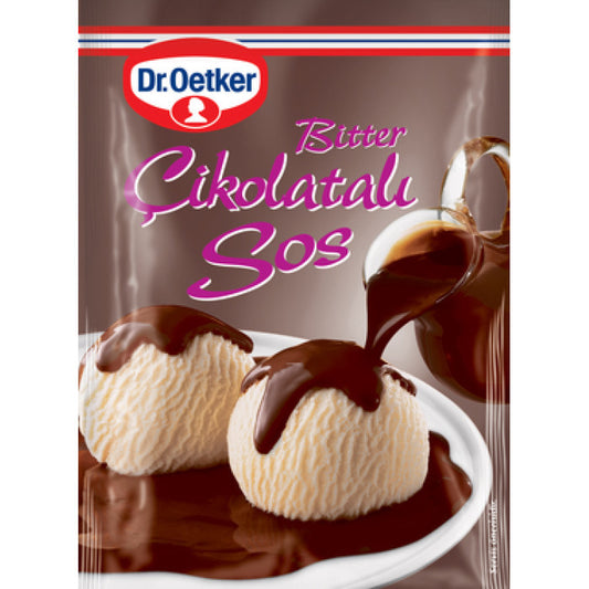 O1 DR.OETKER Bitter Chocolate Sauce 125g 1cs/24pcs