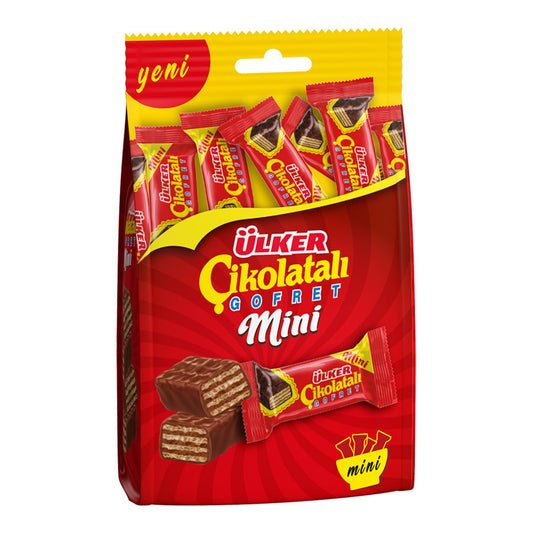 ULKER Mini Wafer Chocolate Bar 82g 1cs/10pcs