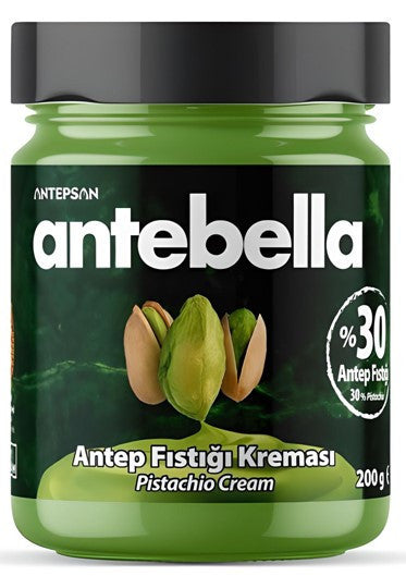 ANTEBELLA SPREADABLE PISTACHIO CREAM 30% 200g X 12/CS - APS210