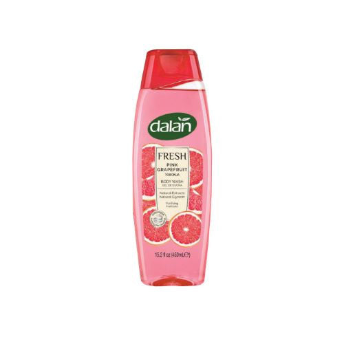 DALAN FRESH PINK GRAPEFRUIT BODY WASH 15.2FL OZ(450ml) X 12/CS - DNBW450