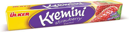 ULKER Kremini Strawberry Toffy Candy 44g 1cs/20pcs