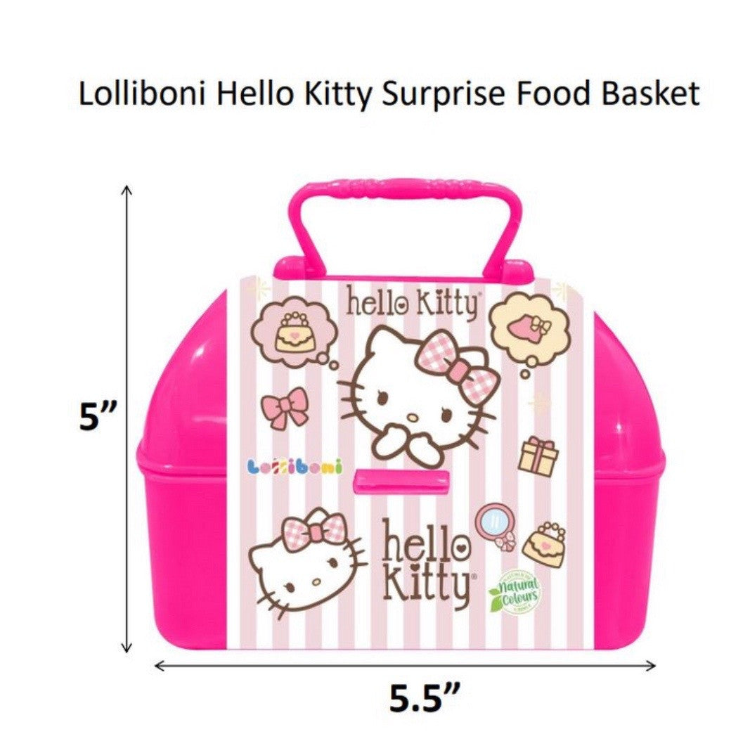 Lolliboni Hello Kitty Surprise Food Basket 8G x 12 Pcs - LB016