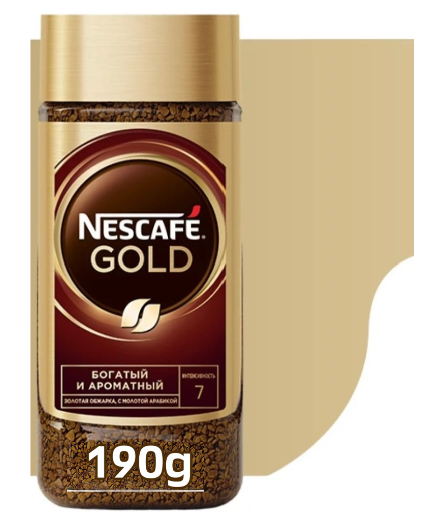 NESCAFE GOLD (190G) x 6PCS - NES190G