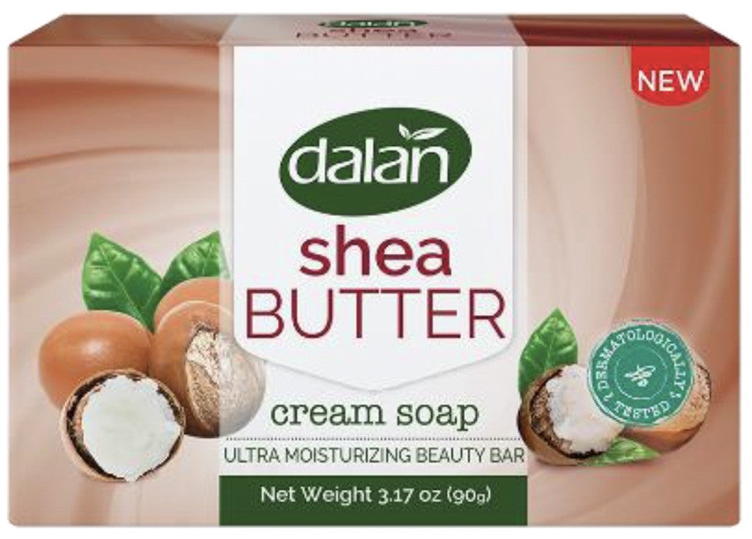 Dalan SHEA BUTTER Soap 3.2 oz | 3-PK 24/cs | NEW | - D7518