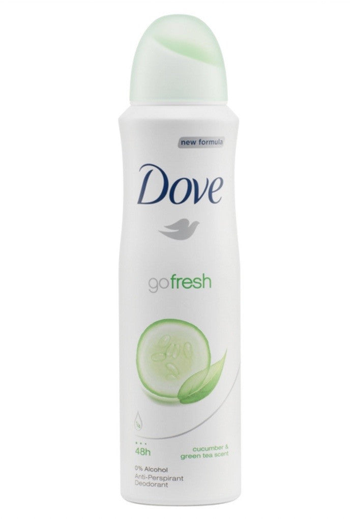 Dove Body Spray Go Fresh Cucumber (12*150ml) - OVD06