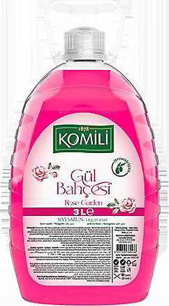 K5 KOMILI Liquid Soap Rose Garden Economic 3000ml 1cs/4pcs