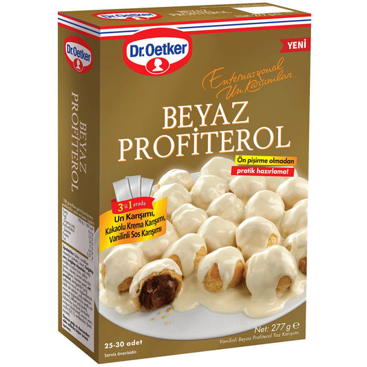 O1 DR.OETKER White Profiterole 277g 1cs/ 8pcs