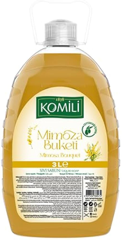 K5 KOMILI Liquid Soap Mimosa Economic 3000ml 1cs/4pcs